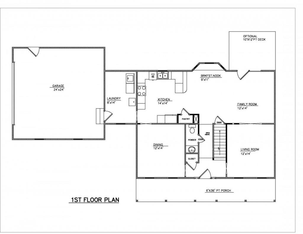 The Brandy – Jefferson Homebuilders, Culpeper VA Custom Homes